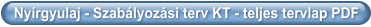 Nyírgyulaj - Szabályozási terv KT - teljes tervlap PDF