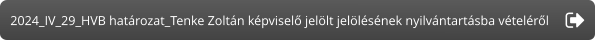 2024_IV_29_HVB határozat_Tenke Zoltán képviselő jelölt jelölésének nyilvántartásba vételéről