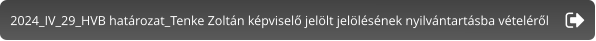 2024_IV_29_HVB határozat_Tenke Zoltán képviselő jelölt jelölésének nyilvántartásba vételéről
