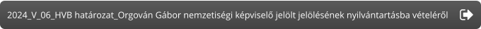 2024_V_06_HVB határozat_Orgován Gábor nemzetiségi képviselő jelölt jelölésének nyilvántartásba vételéről