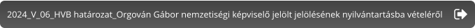 2024_V_06_HVB határozat_Orgován Gábor nemzetiségi képviselő jelölt jelölésének nyilvántartásba vételéről