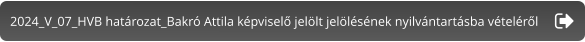 2024_V_07_HVB határozat_Bakró Attila képviselő jelölt jelölésének nyilvántartásba vételéről